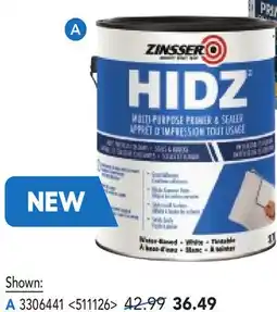 RONA ZINSSER Primer offer