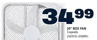 RONA 20 BOX FAN offer