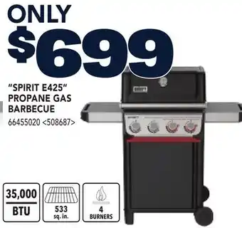 RONA SPIRIT E425 PROPANE GAS BARBECUE offer