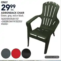 RONA ADIRONDACK CHAIR offer
