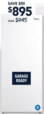 RONA MIDEA 17 CU. FT. CONVERTIBLE UPRIGHT FREEZER offer