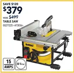 RONA TABLE SAW offer
