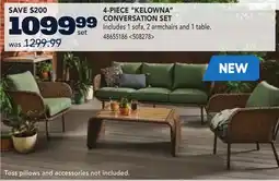 RONA 4-PIECE KELOWNA CONVERSATION SET offer