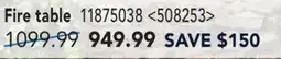 RONA Fire Table offer