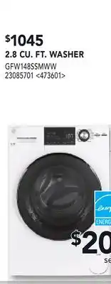 RONA GE 2.8 CU. FT. WASHER offer