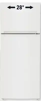 RONA 16.6 CU. FT. REFRIGERATOR offer
