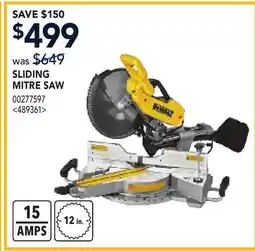 RONA SLIDING MITRE SAW offer