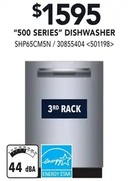 RONA 500 SERIES DISHWASHER offer