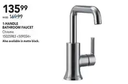 RONA MOEN 1-HANDLE BATHROOM FAUCET offer