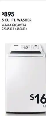 RONA 5 CU. FT. WASHER offer