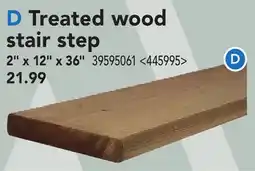 RONA Treated wood stair step 2 x 12 x 36 offer