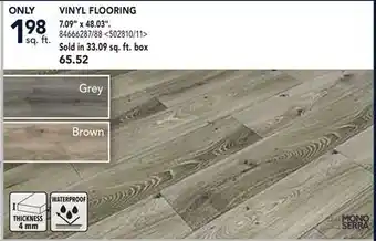 RONA VINYL FLOORING 7.09 x 48.03 offer