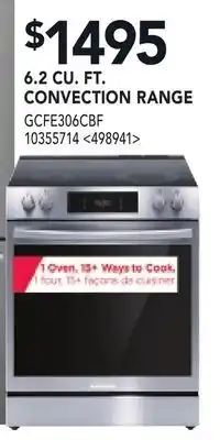 RONA 6.2 CU. FT. CONVECTION RANGE offer