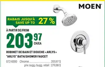 BMR ROBINET DE BAIN ET DOUCHE  ARLYS  offer