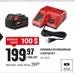 BMR ENSEMBLE DE DÉMARRAGE offer