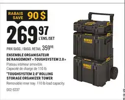 BMR ENSEMBLE ORGANISATEUR DE RANGEMENT  TOUGHSYSTEM 2.0  offer