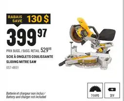 BMR SCIE À ONGLETS COULISSANTE SLIDING MITRE SAW offer