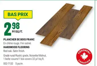 BMR PLANCHER DE BOIS FRANC offer