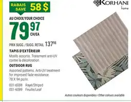 BMR TAPIS D'EXTÉRIEUR offer