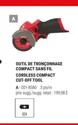 BMR OUTIL DE TRONÇONNAGE offer
