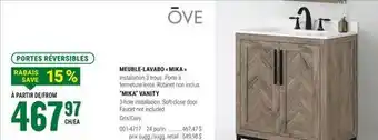 BMR MEUBLE-LAVABO MIKA offer