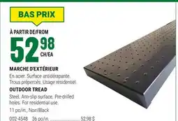 BMR MARCHE D'EXTÉRIEUR offer