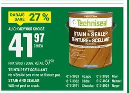 BMR TEINTURE ET SCELLANT offer