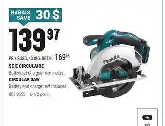 BMR SCIE CIRCULAIRE offer