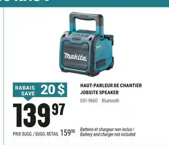 BMR HAUT-PARLEUR DE CHANTIER offer