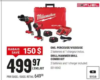 BMR ENS. PERCEUSE/VISSEUSE offer