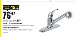 BMR ROBINET DE CUISINE  NURIK  offer