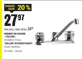 BMR ROBINET DE CUISINE FALLON offer