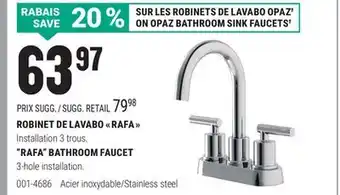 BMR ROBINET DE LAVABO RAFA offer