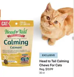 Petvalu Head to Tail Calming Chews For Cats offer