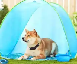 Petvalu Jump! Cooling Tent and Dog Bowl offer