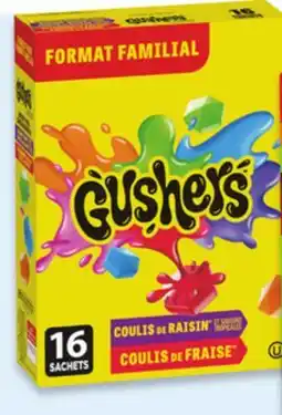 Walmart Gushers Fruit Flavoured Snacks Family Pack offer