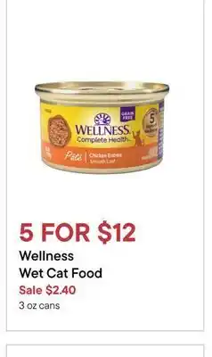 Petvalu Wellness Wet Cat Food offer