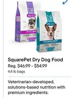 Petvalu SquarePet Dry Dog Food offer