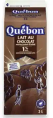 Walmart Québon Chocolate Milk offer