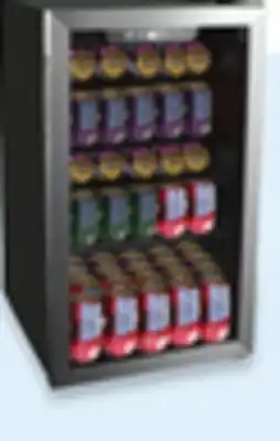 Walmart 3.4-cu. ft. Glass Door Fridge offer