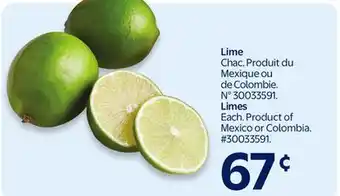 Walmart Limes offer
