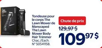 Walmart The Lawn Mower Body Hair Trimmers offer