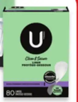 Walmart U by Kotex Liners offer