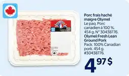 Walmart Olymel Fresh Lean Ground Pork offer