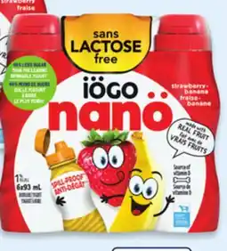 Walmart iögo nanö Drinkable Yogurt offer