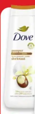 Walmart Nettoyant corporel Dove Body Wash offer