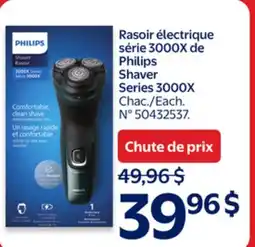 Walmart Philips Shaver 3000X Series offer