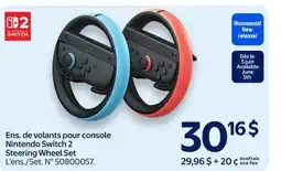 Walmart Nintendo Switch 2 Steering Wheel Set offer