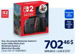 Walmart Nintendo Switch 2 Mario Kart Bundle offer