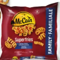 Walmart McCain Premium Family Size Fries offer
